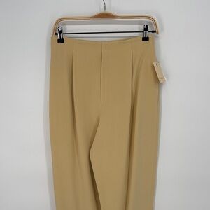 🌽 nwt vintage Dana Buchman Classic Beige single plate Trousers